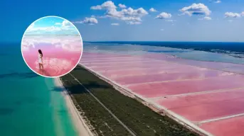La playa rosa de Yucatán que parece sacada de otro planeta, así son Las Coloradas