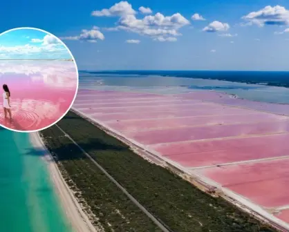 La playa rosa de Yucatán que parece sacada de otro planeta, así son Las Coloradas