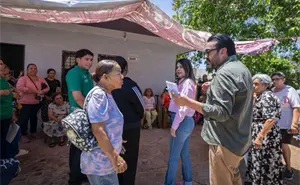 Vecinos de López Mateos y Pemex solicitan pavimentación, drenaje y fumigación al alcalde de Culiacán
