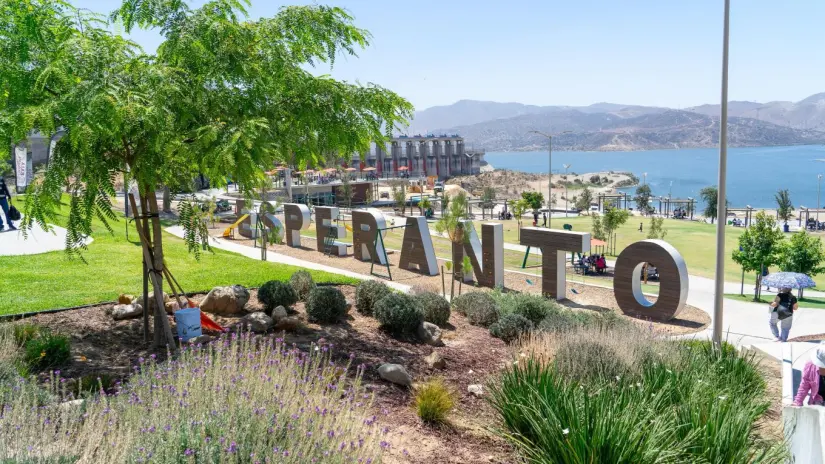 Corazones Viajeros de visita en el Parque Esperanto en Tijuana. Foto: Cortesía Corazones Viajeros de visita en el Parque Esperanto en Tijuana. Foto: Cortesía