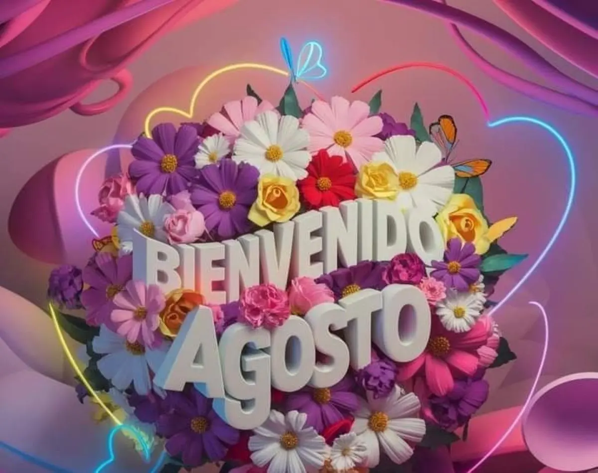 Mensajes lindos para comenzar agosto. Foto: Pinterest