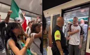 Italiano agrede a turistas mexicanos en Metro de Roma; la ingeniosa respuesta de ellos se vuelve viral