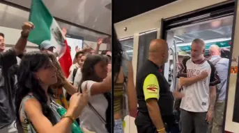 Italiano agrede a turistas mexicanos en Metro de Roma; la ingeniosa respuesta de ellos se vuelve viral
