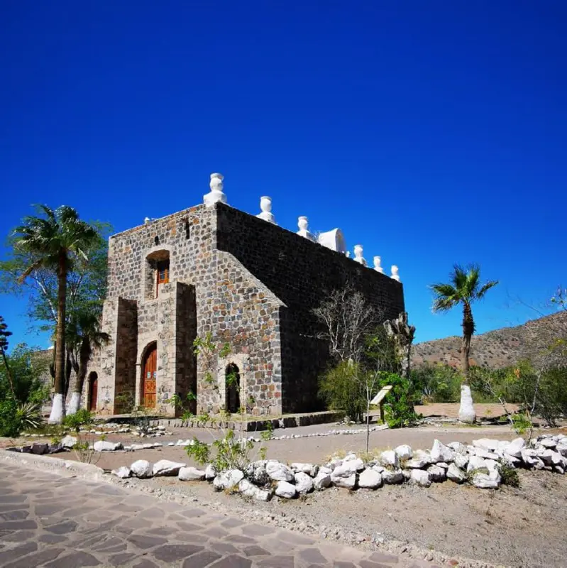 Conoce la Misión Santa Rosalía, en Mulegé. Foto: SETUE. Conoce la Misión Santa Rosalía, en Mulegé. Foto: SETUE.