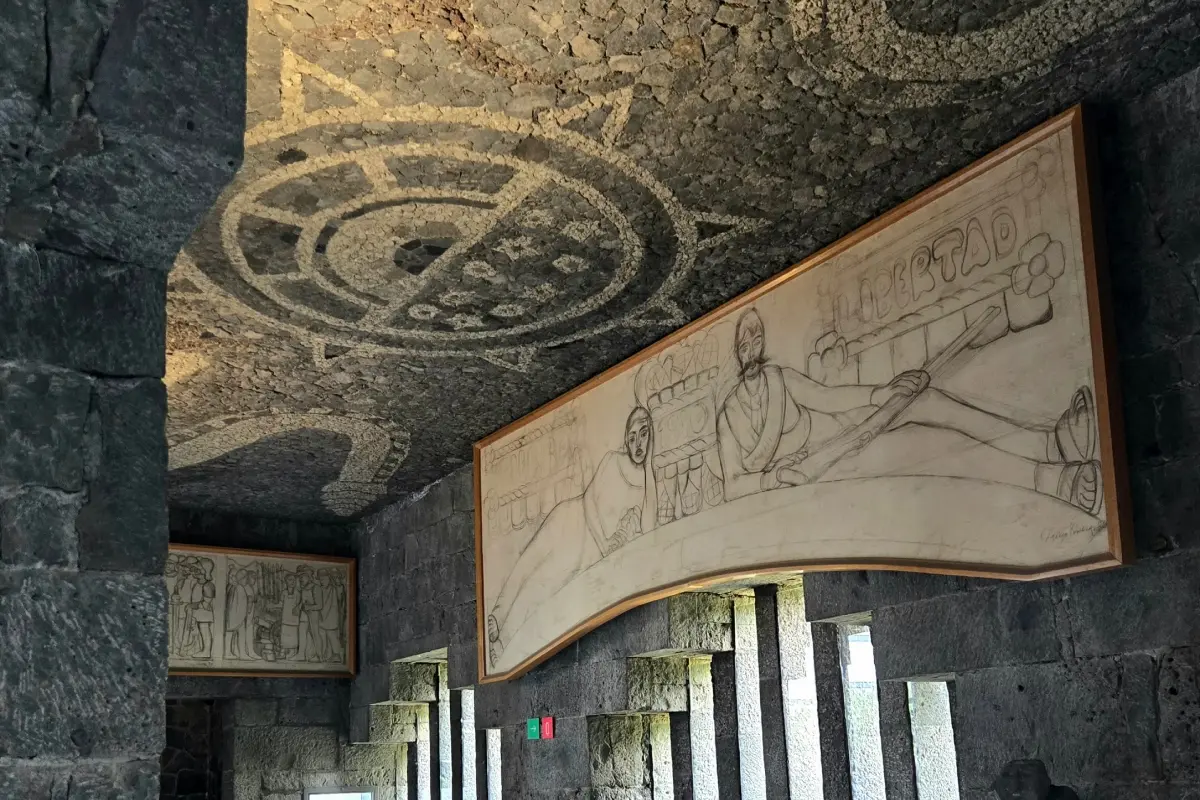Anahuacalli es un museo de piedra volcánica que resguarda tesoros en la Ciudad de México | Imágenes de Esteban López Turquie.