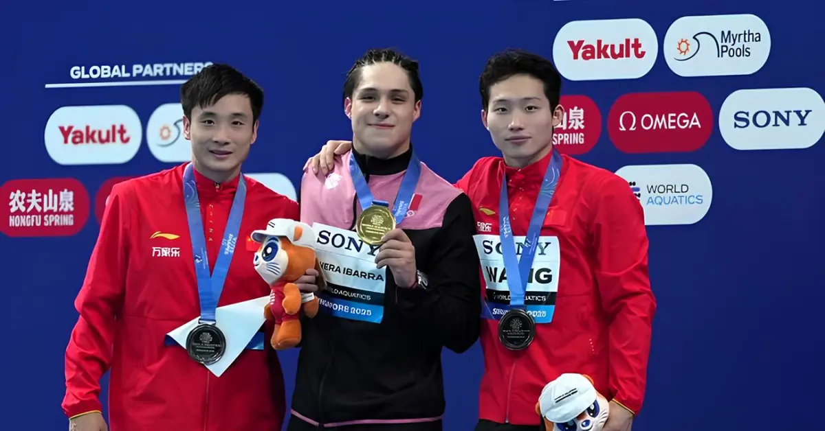 ¡Logro histórico! Clavadista Osmar Olvera gana medalla de oro en Mundial de Clavados 2025