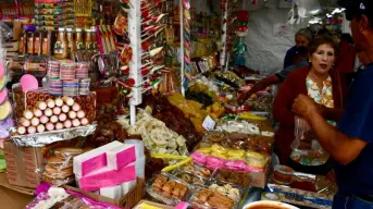 Gran fiesta de comerciantes por festejos de la Virgen de la Asunción en Aguascalientes