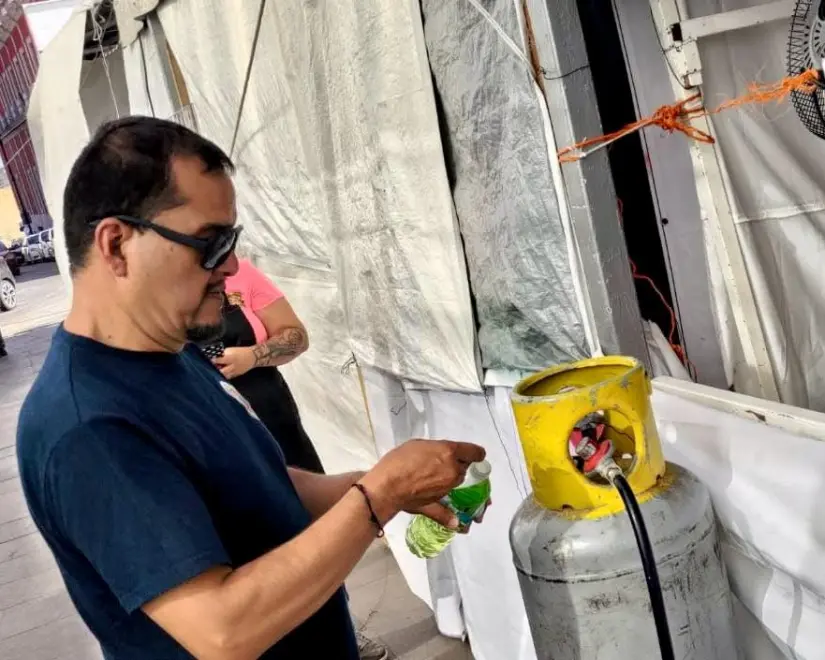 Operativos y revisiones por festejos de la Virgen de la Asunción en Aguascalientes Operativos y revisiones por festejos de la Virgen de la Asunción en Aguascalientes. Foto: Cortesía
