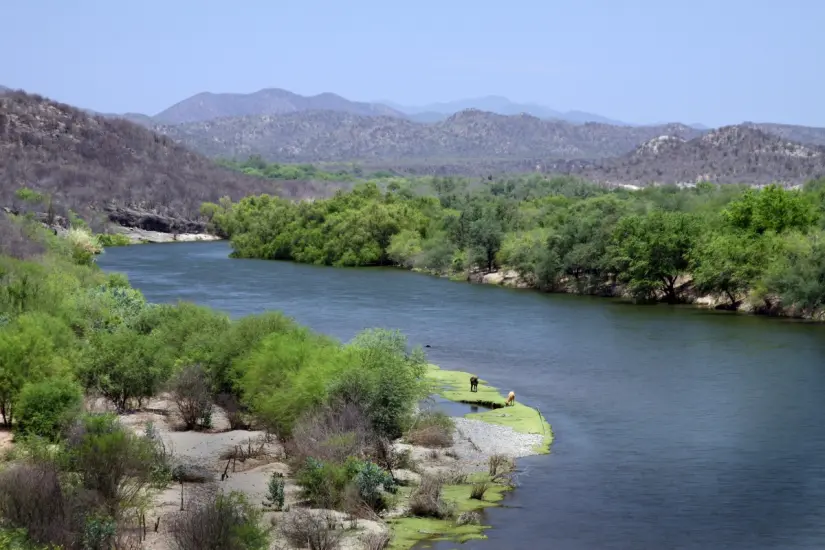 Río Yaqui: el río más grande de Sonora que cruza fronteras El Río Yaqui es es el más grande e importante de Sonora. Foto: Wikipedia