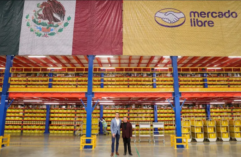 Continúan los proyectos de Mercado Libre en Hidalgo El centro representó la generación de más de 7,000 empleos. Foto: Gob. de Hidalgo
