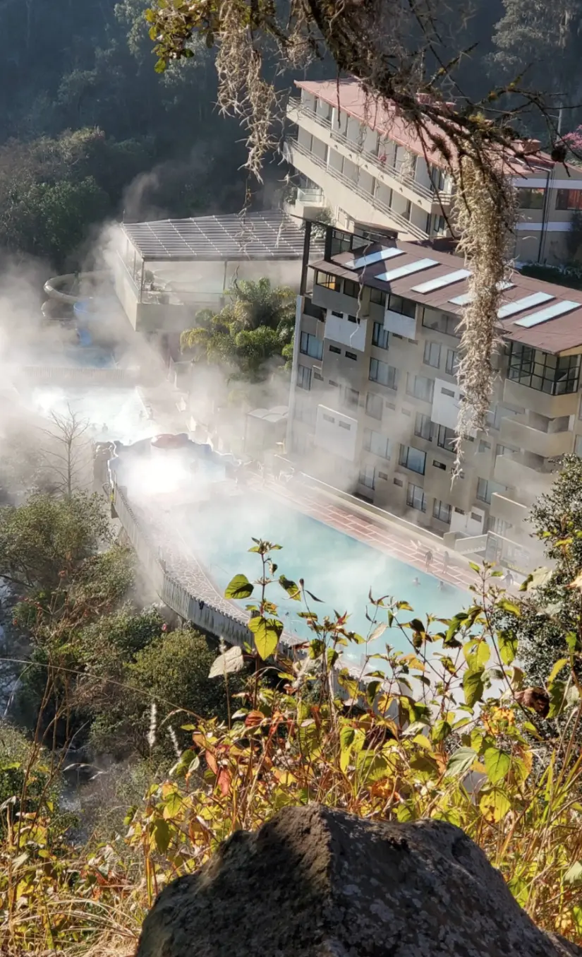 Aguas termales de Chignahuapan en Puebla. Foto: cortesía.