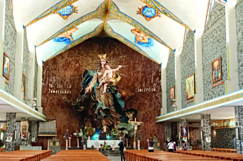 Basílica de la Inmaculada Concepción en Puebla. Foto: cortesía.