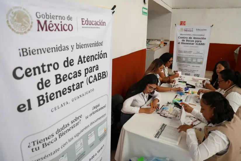Centro de Atención de Becas para el Bienestar en Celaya, Guanajuato