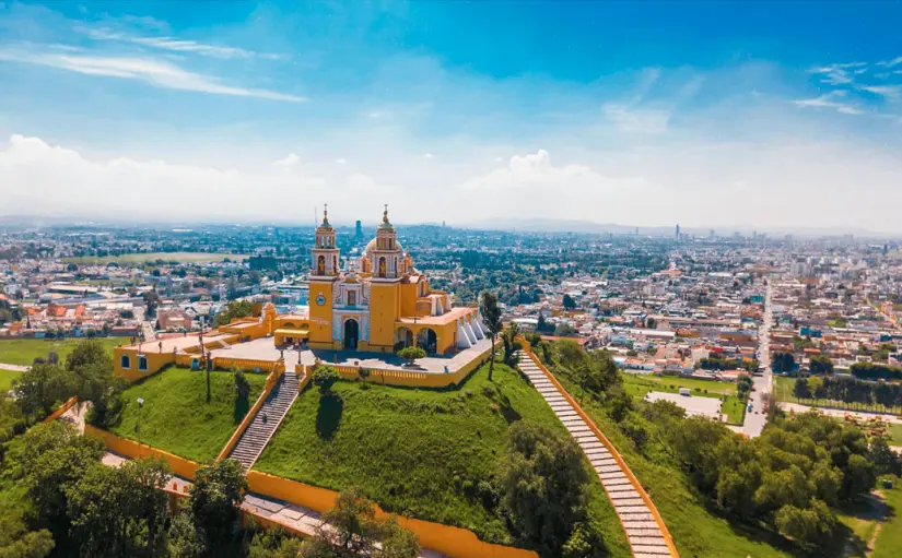 Conoce el hermoso Pueblo Mágico de Cholula. Foto: cortesía.