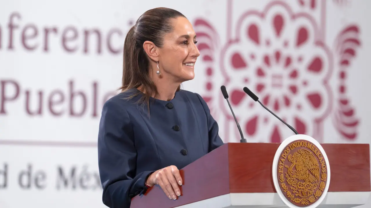 Claudia Sheinbaum, presidenta de México.