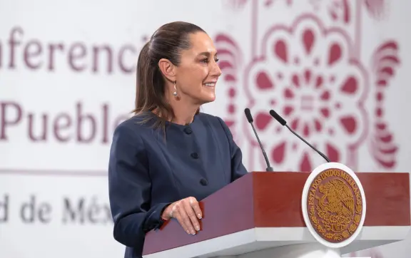 Sheinbaum destaca avances en salud infantil, justicia y reforma electoral desde Palacio Nacional