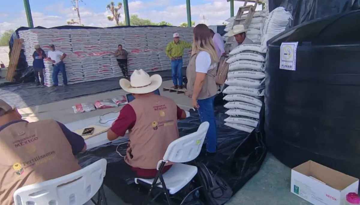 Programa de Fertilizantes del Bienestar en Sinaloa.