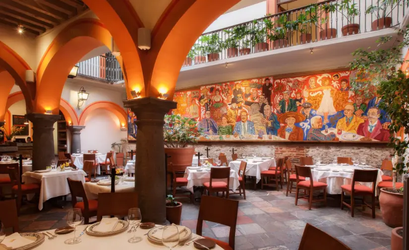 Restaurante El Mural de los Poblanos. Foto: cortesía.
