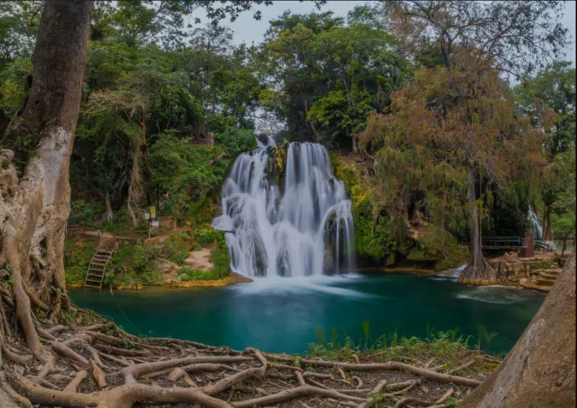 Balneario natural de Tamasopo. Foto: cortesía Balneario natural de Tamasopo. Foto: cortesía.