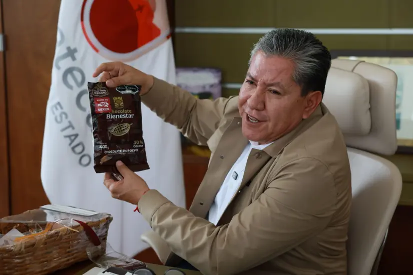 Chocolate del Bienestar, el sabor de nuestra tierra: David Monrreal Chocolate del Bienestar, el sabor de nuestra tierra: David Monrreal. Foto: Cortesía