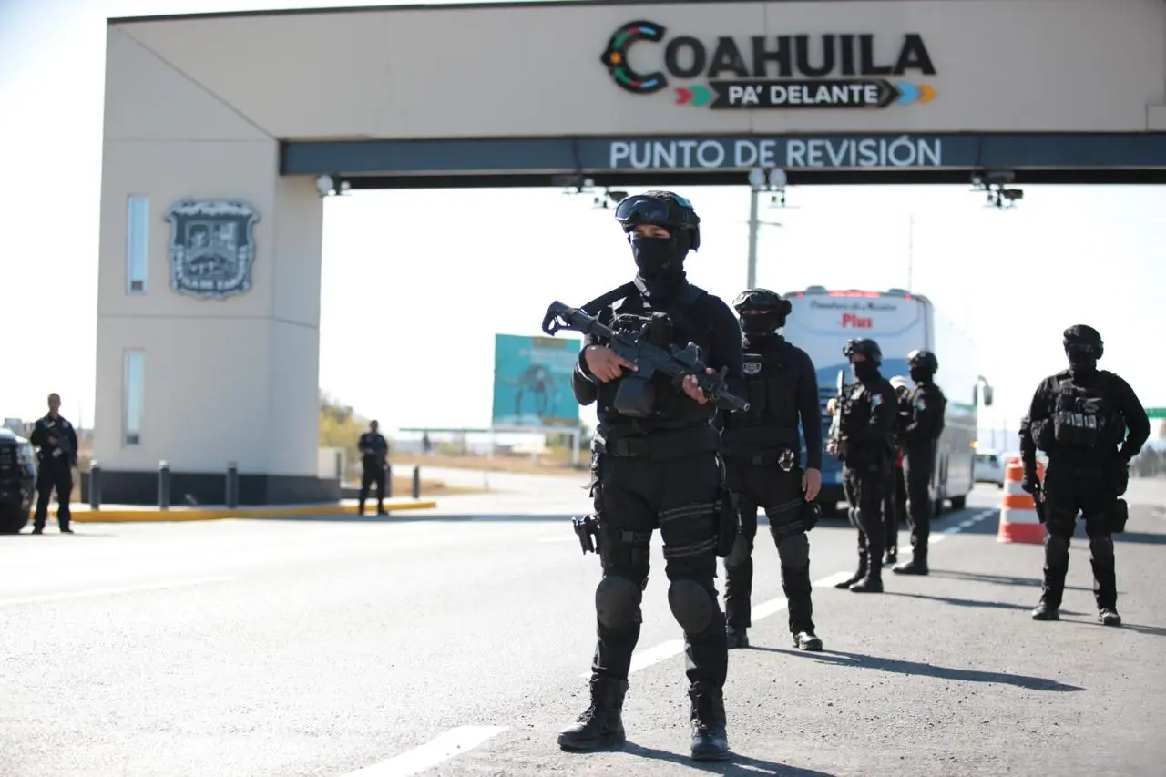 Coahuila mantiene filtros de seguridad