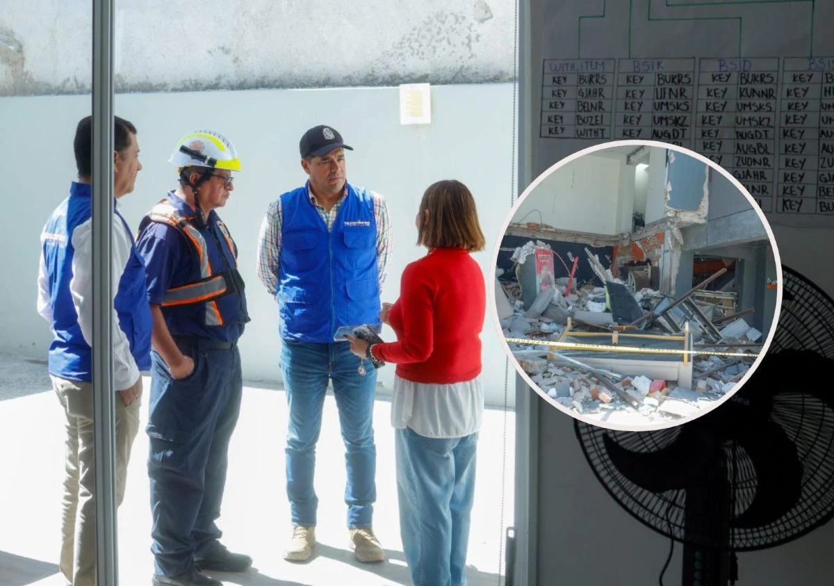 Autoridades brindarán ayuda a los afectados del estallido en Aguascalientes. Foto: Cortesía