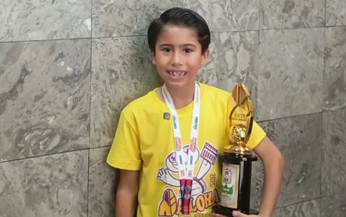 Jaime, el estudiante de Tamaulipas que brilló en campeonato mundial de aritmética en Camboya