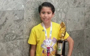 Jaime, el estudiante de Tamaulipas que brilló en campeonato mundial de aritmética en Camboya