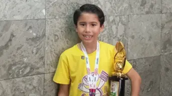 Jaime, el estudiante de Tamaulipas que brilló en campeonato mundial de aritmética en Camboya