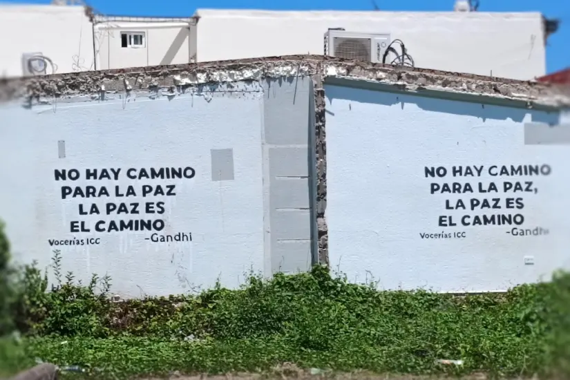 imagen recuadro Esta frase de Gandhi es un recordatorio valiente de que aun entre la inseguridad y el miedo, existe un camino distinto.