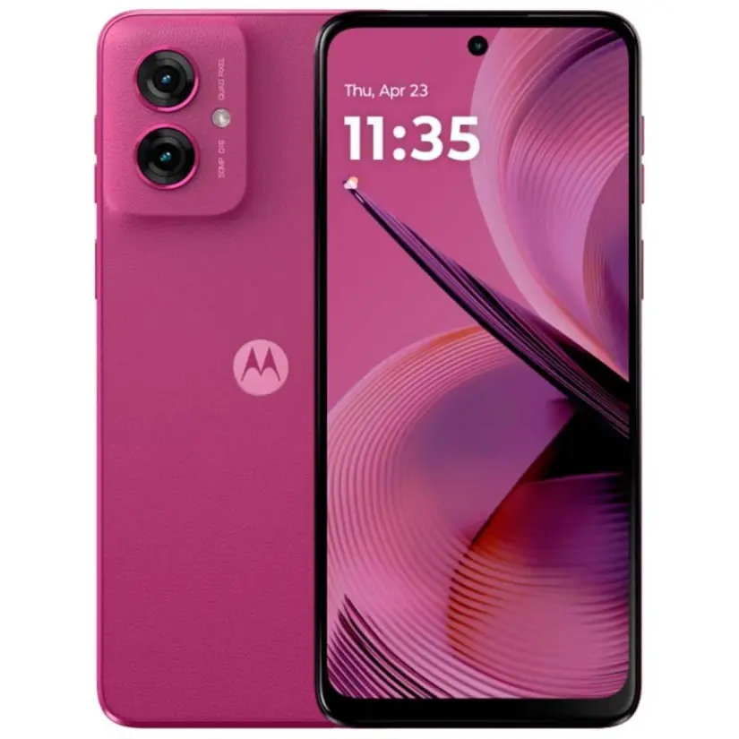 Motorola Moto G55 es de la gama media. Foto: Cortesía Motorola Moto G55 es de la gama media. Foto: Cortesía