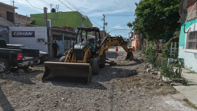 Inician pavimentación en la colonia Francisco Villa
