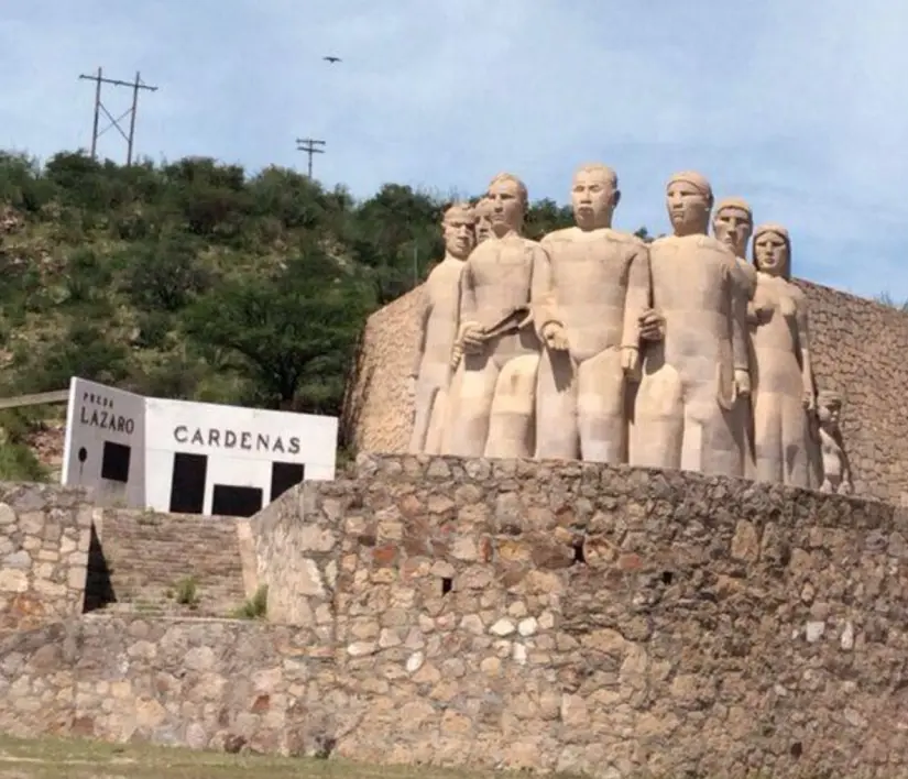 Presa Lázaro Cárdenas o más conocida como presa El Palmito. Foto: cortesía Presa Lázaro Cárdenas o más conocida como presa El Palmito. Foto: cortesía.