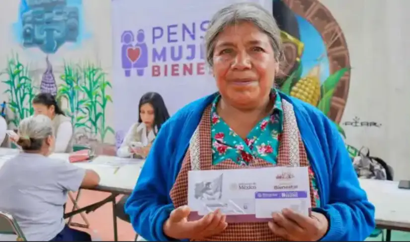Programa Pensión Mujeres Bienestar 2025. Foto: cortesía Programa Pensión Mujeres Bienestar 2025. Foto: cortesía.
