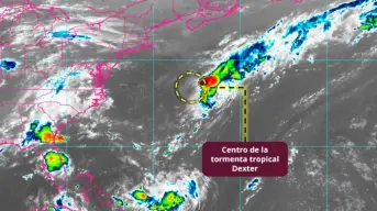 Tormenta tropical Dexter: ubicación y trayectoria del ciclón este 5 de agosto
