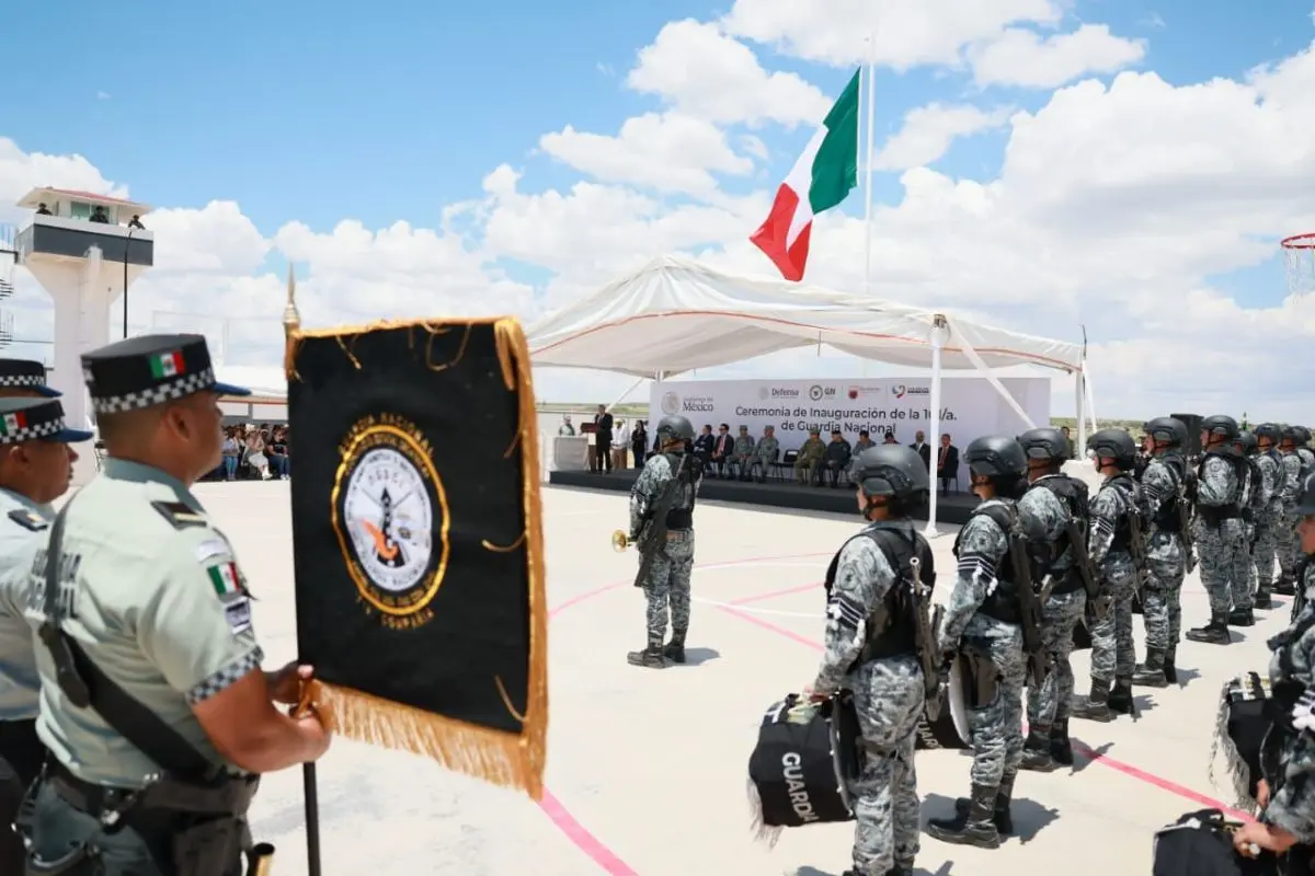 Estrenan instalaciones de la Guardia Nacional en Zacatecas. Foto: Cortesía