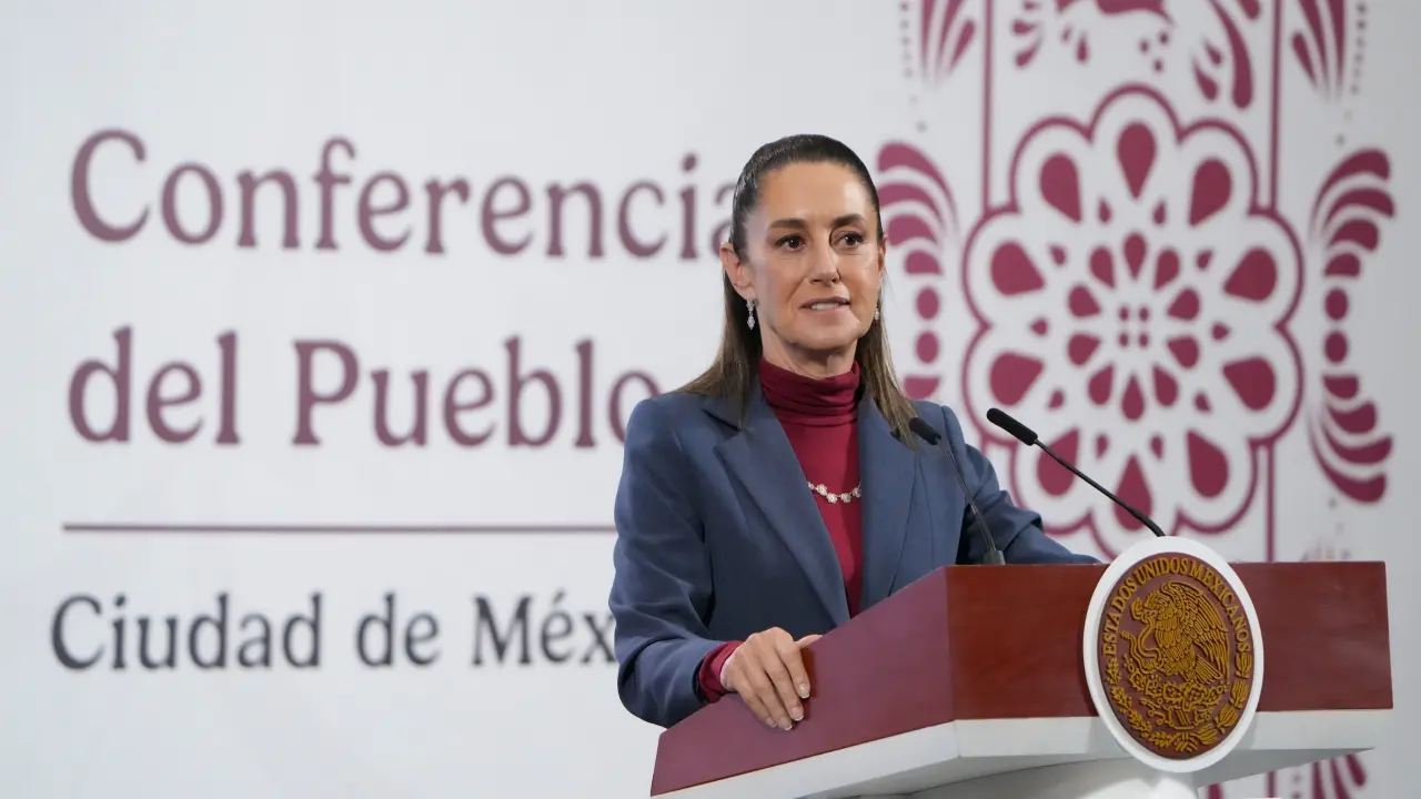 Claudia Sheinbaum, presidenta de México.