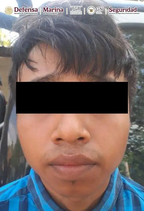 Persona detenida en Culiacán.