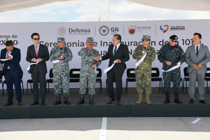 Guardia Nacional con nueva base en Zacatecas. Foto: Cortesía