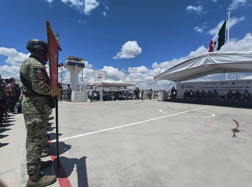 Inauguración del complejo de la Guardia Nacional en Río Grande, Zacatecas Inauguración del complejo de la Guardia Nacional en Río Grande, Zacatecas. Foto: Cortesía
