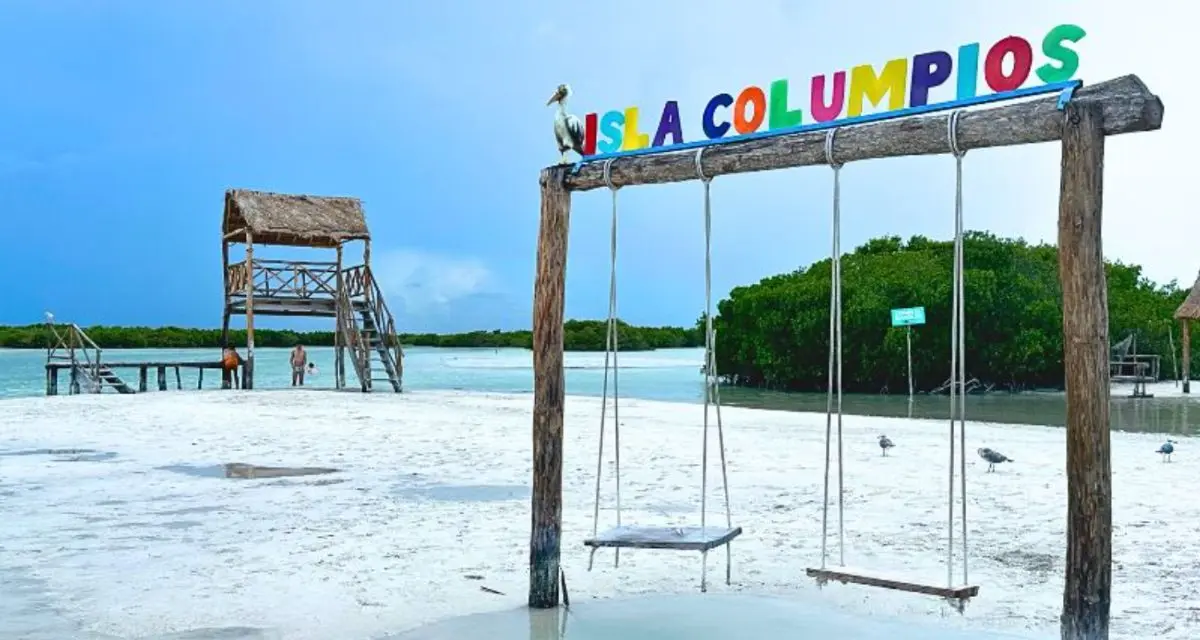 Conoce las actividades que puedes hacer en Isla Columpios, Yucatán. Foto: cortesía