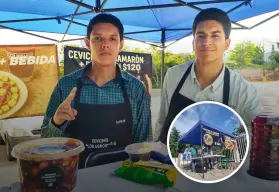 "Los Agros" ceviches con raíz y sazón: Luis Ángel y César Jahir, agrónomos que convirtieron la falta de empleo en un manjar con propósito en Culiacán