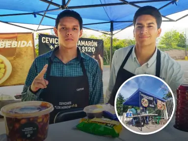 “Los Agros” ceviches con raíz y sazón: Luis Ángel y César Jahir, agrónomos que convirtieron la falta de empleo en un manjar con propósito en Culiacán