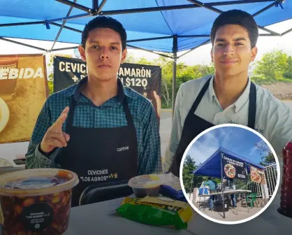 "Los Agros" ceviches con raíz y sazón: Luis Ángel y César Jahir, agrónomos que convirtieron la falta de empleo en un manjar con propósito en Culiacán