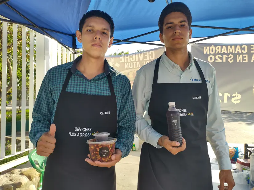 De la tierra al plato: dos jóvenes agrónomos que, con sazón y corazón, siembran esperanza, dignidad y sueños en cada ceviche de Culiacán. De la tierra al plato: dos jóvenes agrónomos que, con sazón y corazón, siembran esperanza, dignidad y sueños en cada ceviche de Culiacán. Foto: Juan Madrigal