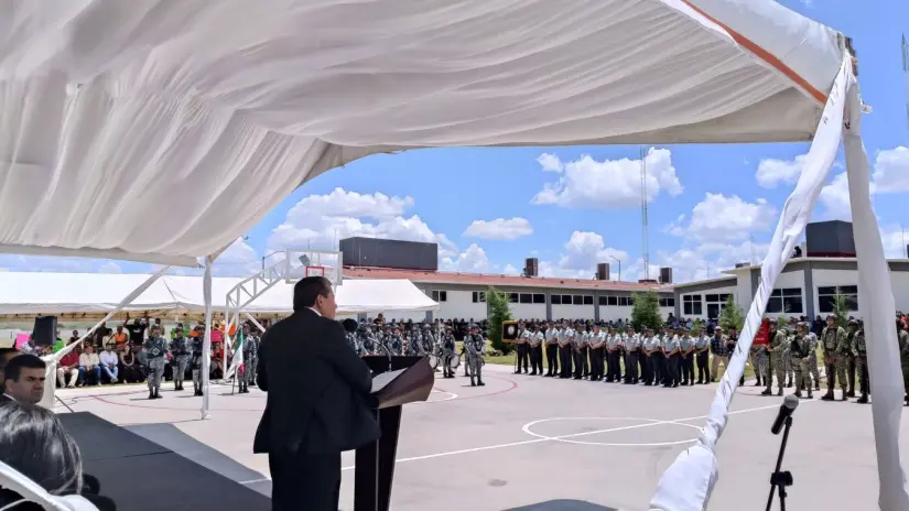 Nuevo complejo de la Guardia Nacional en Río Grande, Zacatecas Nuevo complejo de la Guardia Nacional en Río Grande, Zacatecas. Foto: Cortesía