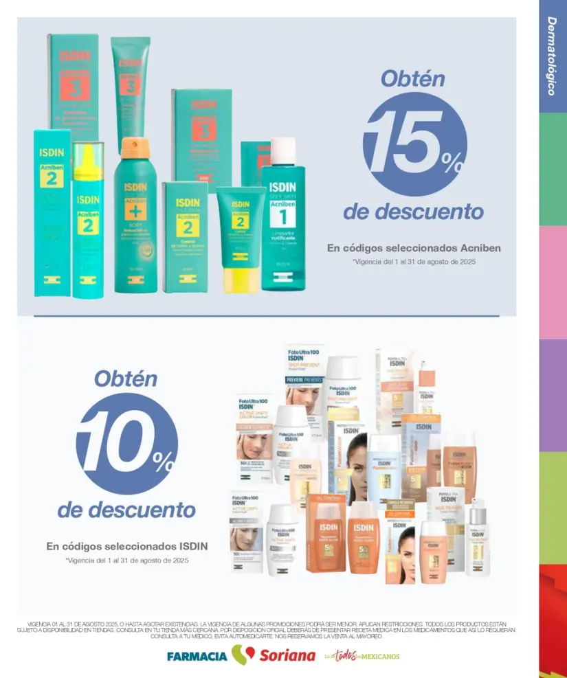 Ofertas de Soriana en Farmacia Hiper durante agosto 2025 Aprovecha las ofertas de Farmacia Hiper Nacional. Imagen: Soriana