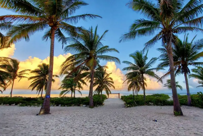 Playa San Bruno, Yucatán. Foto: cortesía Playa San Bruno, Yucatán. Foto: cortesía.