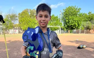 Sergio Emilio, el pequeño arquero de grandes sueños que entrena para atajar el futuro