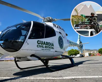 Guardia Civil Estatal de San Luis Potosí estrena helicóptero de última generación para reforzar seguridad